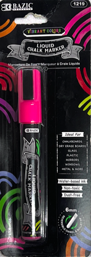 Liquid Chalk Marker 1ct BAZIC